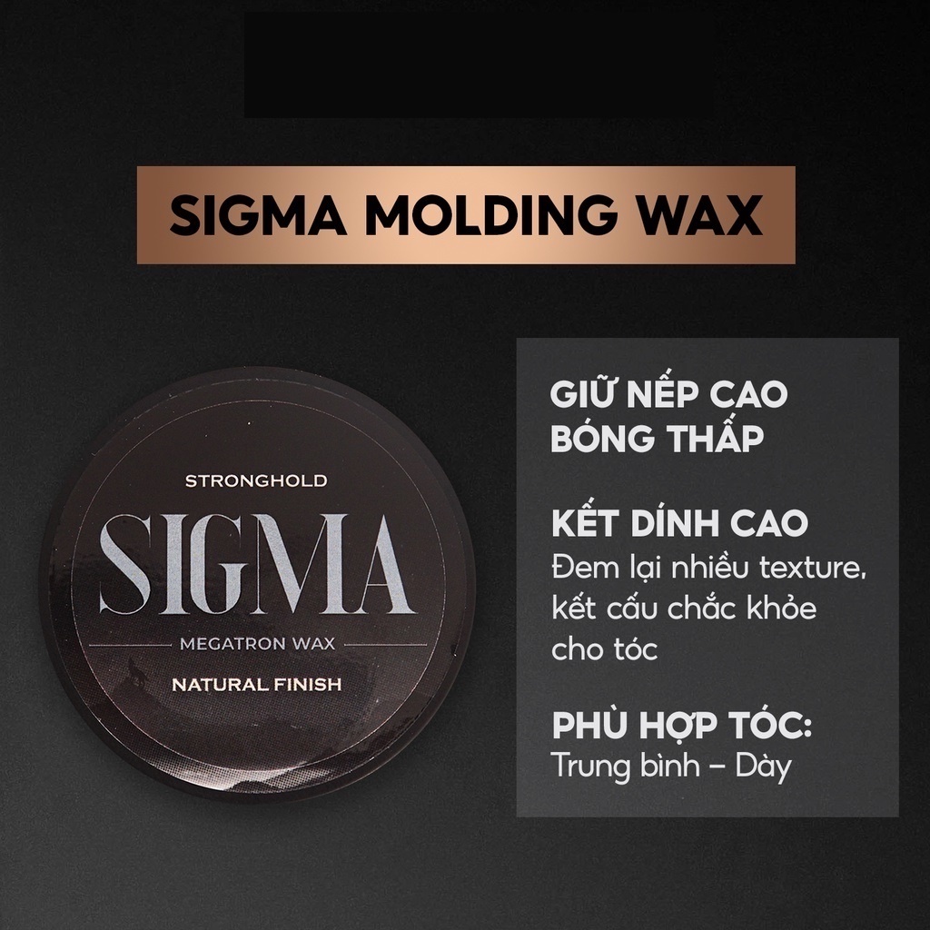 [CHÍNH HÃNG] Sáp vuốt tóc Sigma Molding Wax