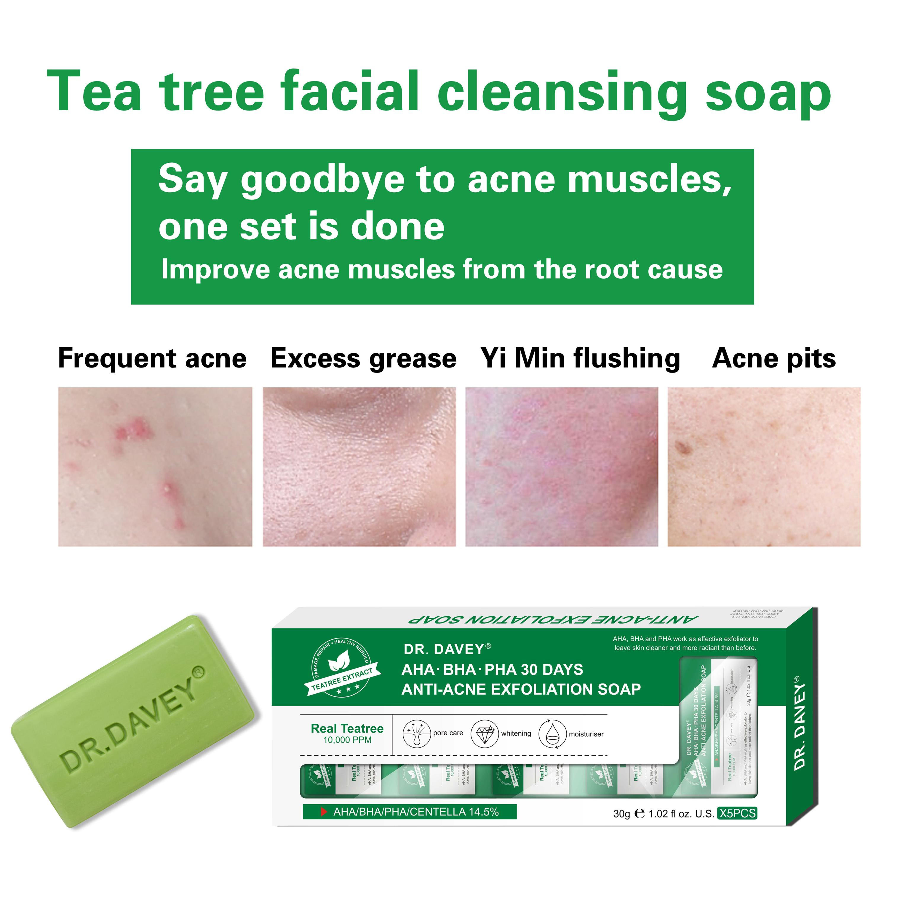 Dr.davey AHA BHA PHA 30days Soap 30g. ( 1ก้อน) - Cender Cosmetic - ThaiPick