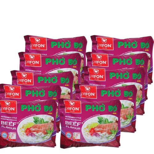 Combo 5 gói, 10 gói phở bò- phở gà vifon 65gr