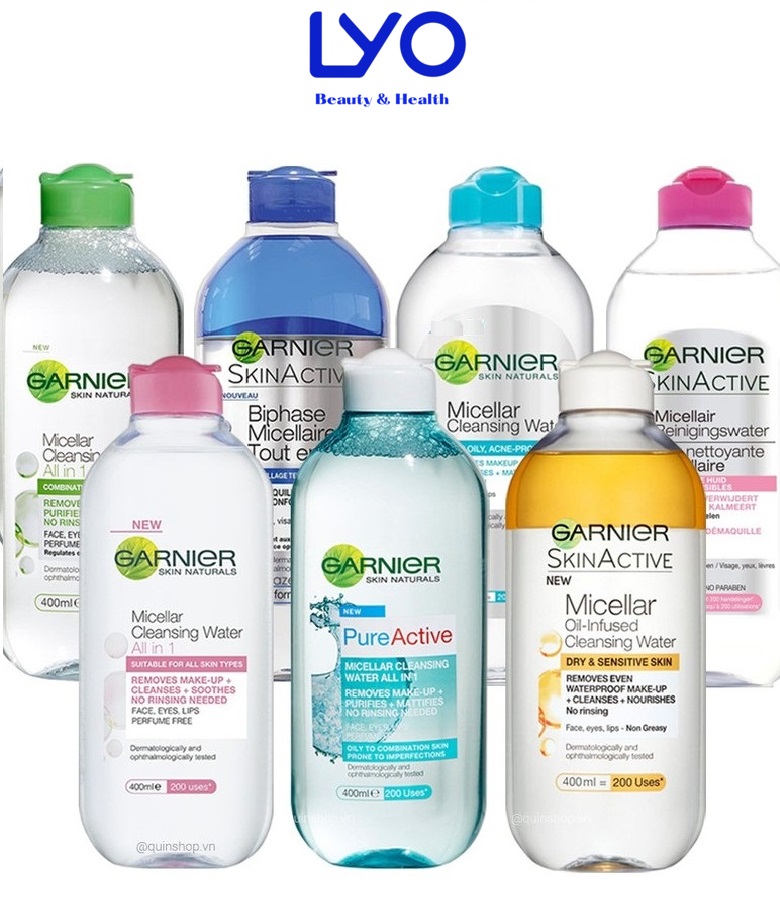 Nước Tẩy Trang Garnier 400ml