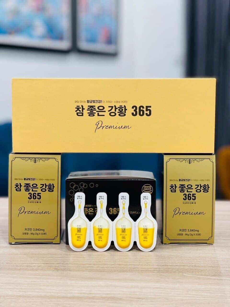 nghệ nano curcumin 365 Premium Hàn Quốc [Hàng Chính hãng]