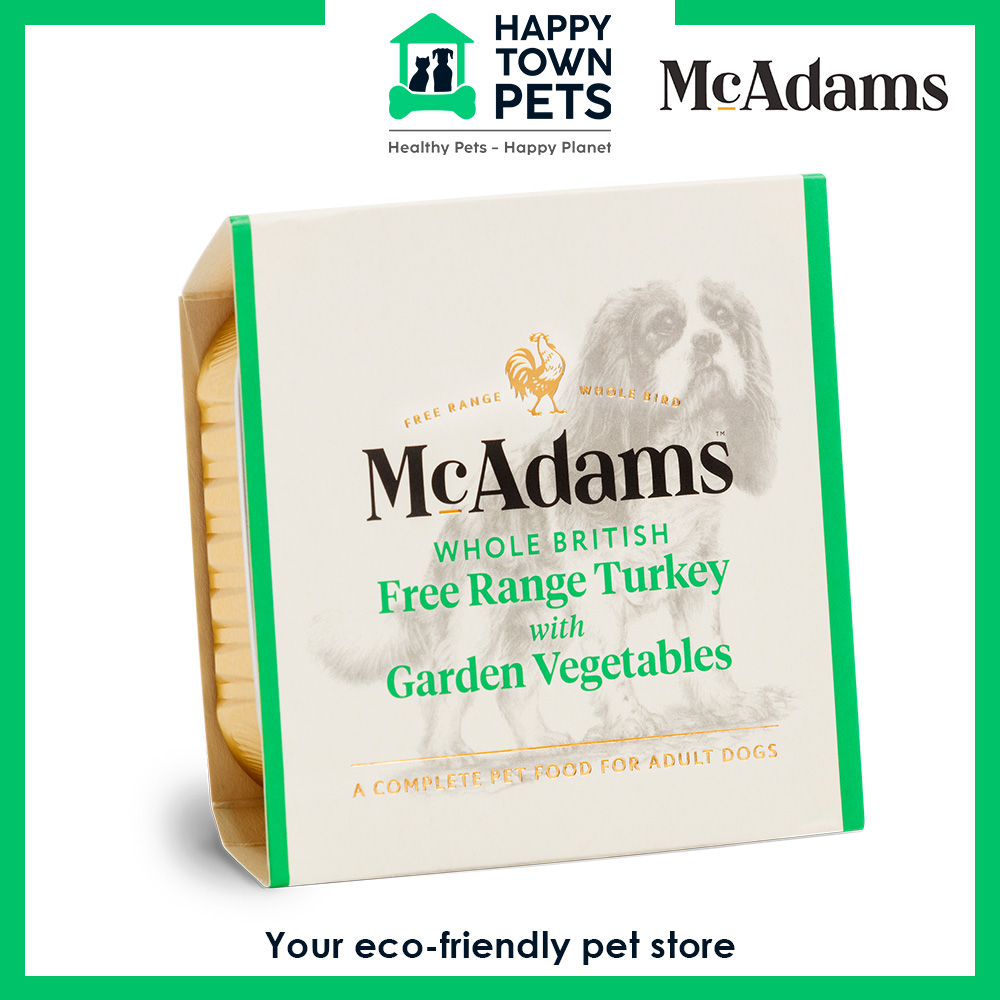 McAdams Free Range Turkey with Garden Vegetables Wet Dog Food 150g