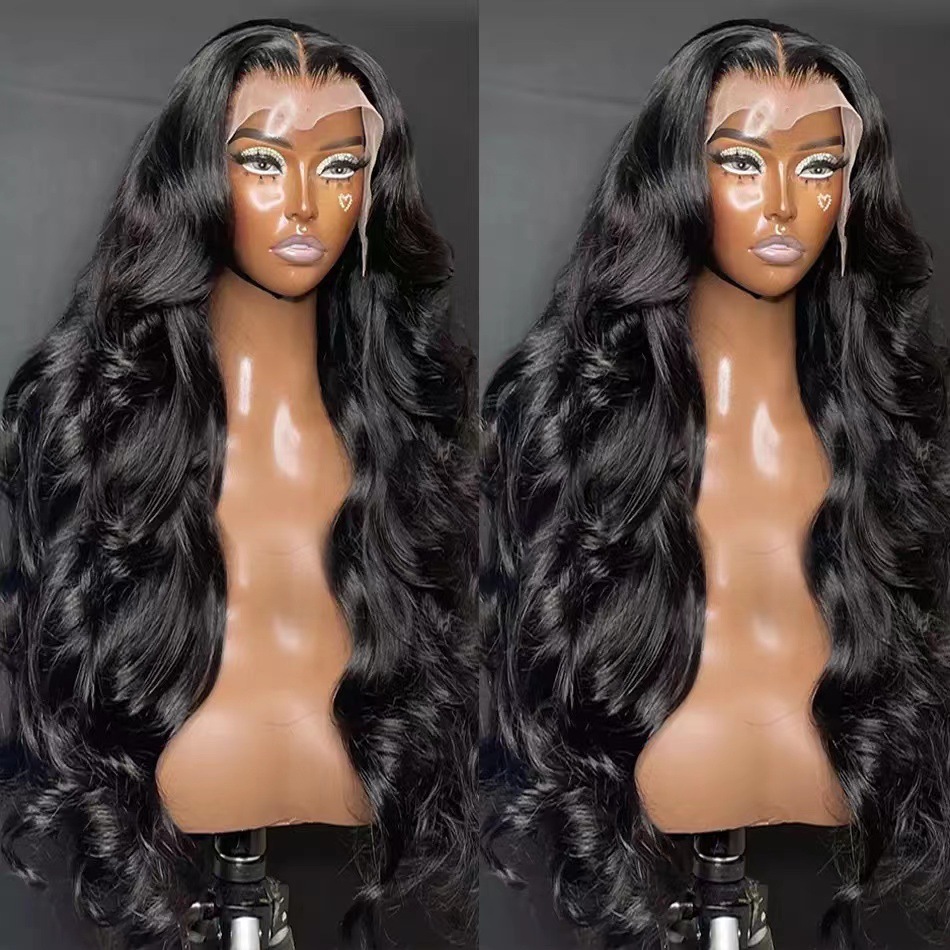 12-28inch 100% Real human hair wig original body wavy human hair wigs 13*4 Human Hair Wigs Brazilian Body Wave Wig Lace front Full Wig for Women Human Hair True Hair
