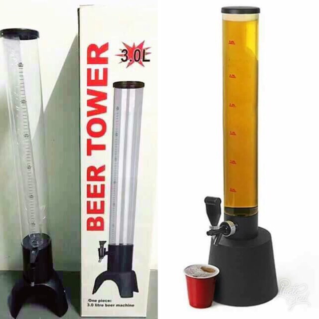 Beer Tower Dispenser 3 .0 Liters Lazada PH
