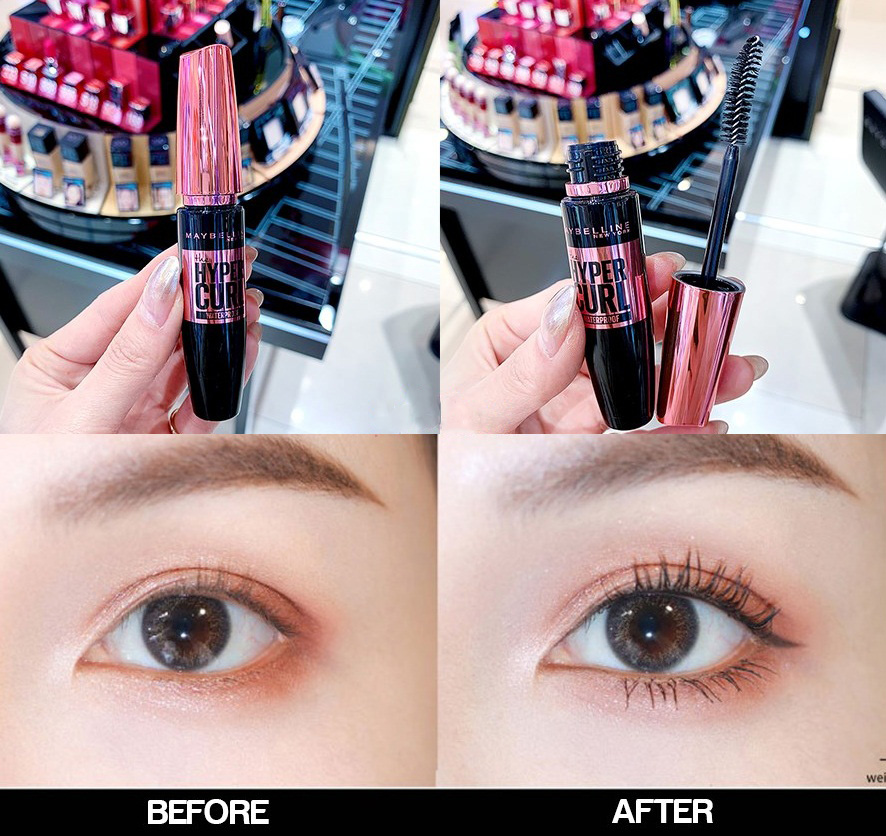 Mascara Dài Và Cong Mi Maybelline Hyper Curl Waterproof 9.2ml