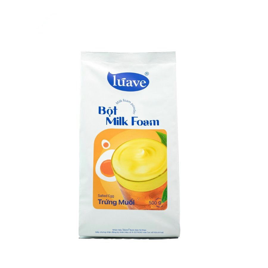 Bột milk foam Luave gói 500g (3 vị)