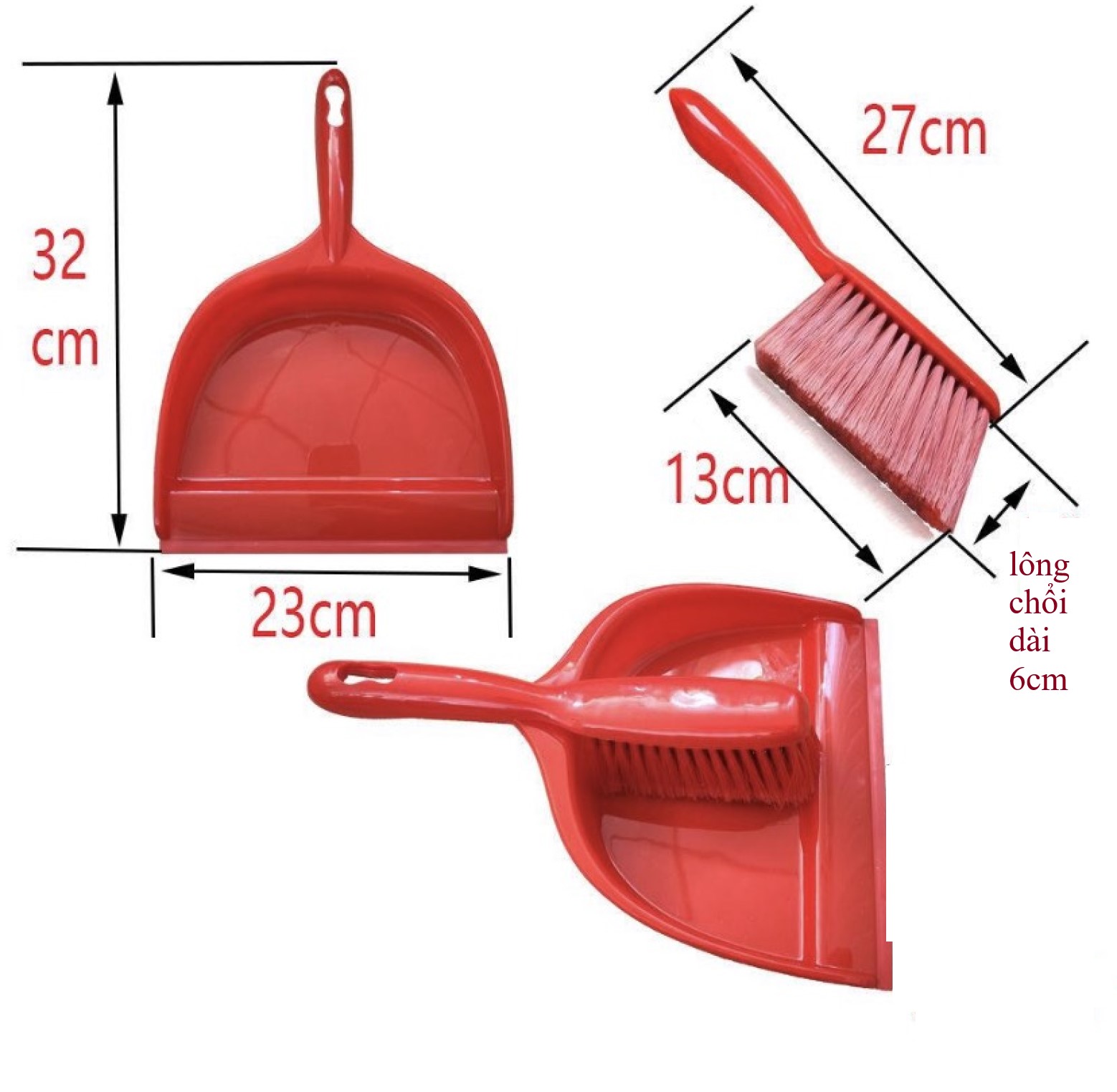 Bộ Chổi Và ki Quét Dọn Mini