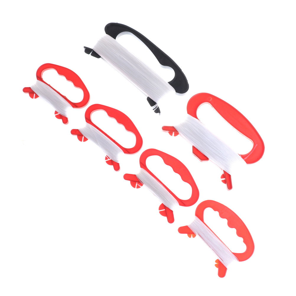 Ditur Flying Kite Line String With D Shape Winder Handle Board Outdoor Kite Tools