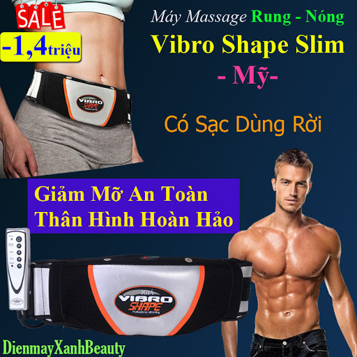 Đai massage bụng giảm mỡ Số 1 Chính hãng,Máy massage Bụng Vibro Shape, đai massage tập bụng giảm mỡ bụng,Đai Massage, Máy massage Rung Nóng Giảm Mỡ Bụng lấy lại vóc dáng.