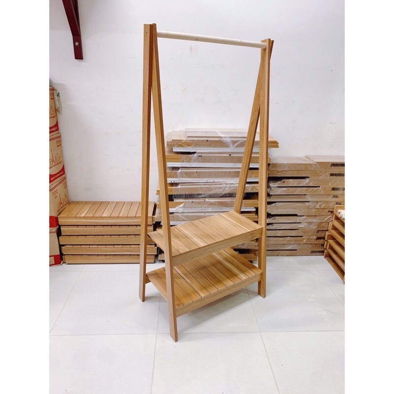 kệ Gỗ treo quần áo CHỮ A gỗ MDF