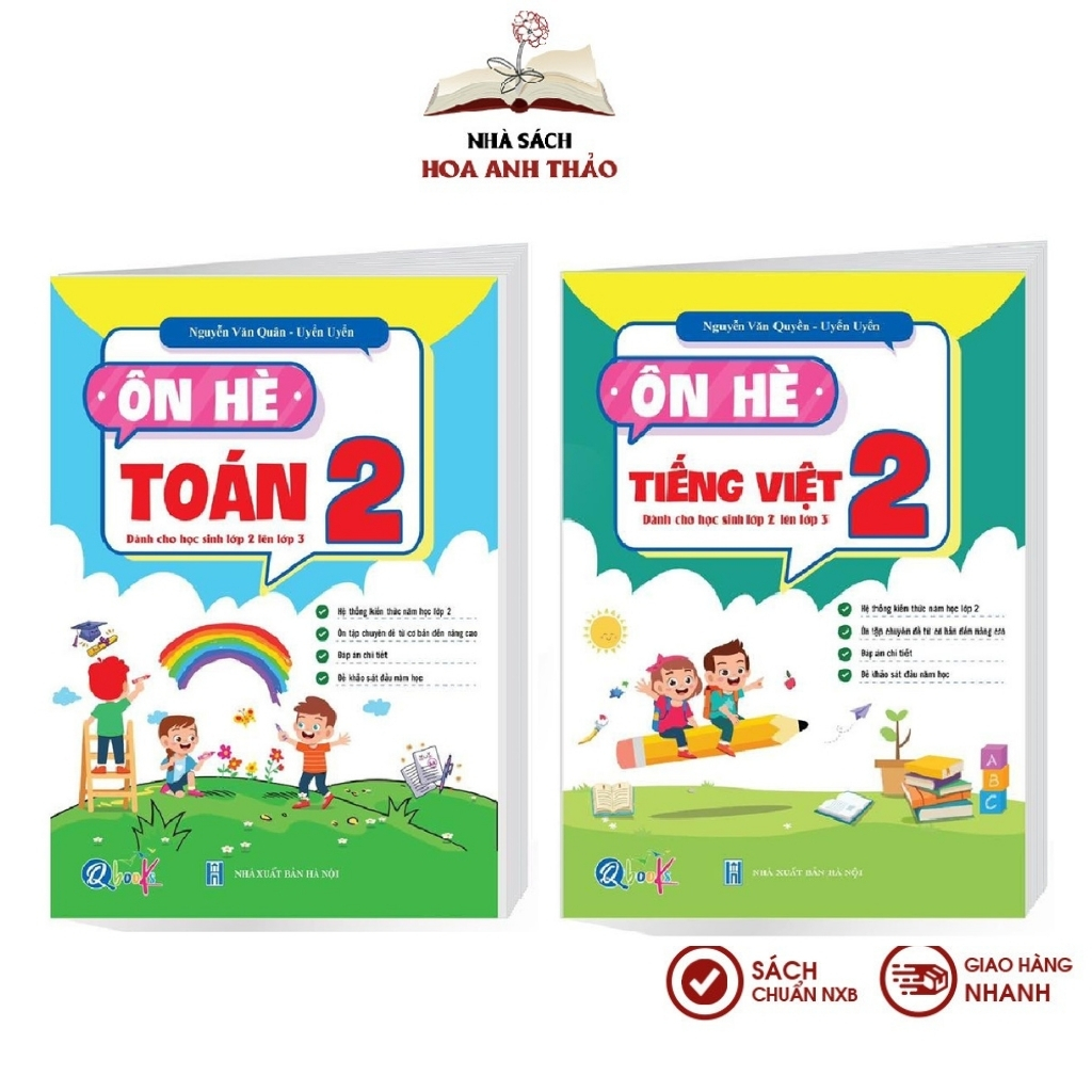 Sách - bài tập ôn hè toán và tiếng việt 2 - dành cho học sinh lớp 2 lên 3