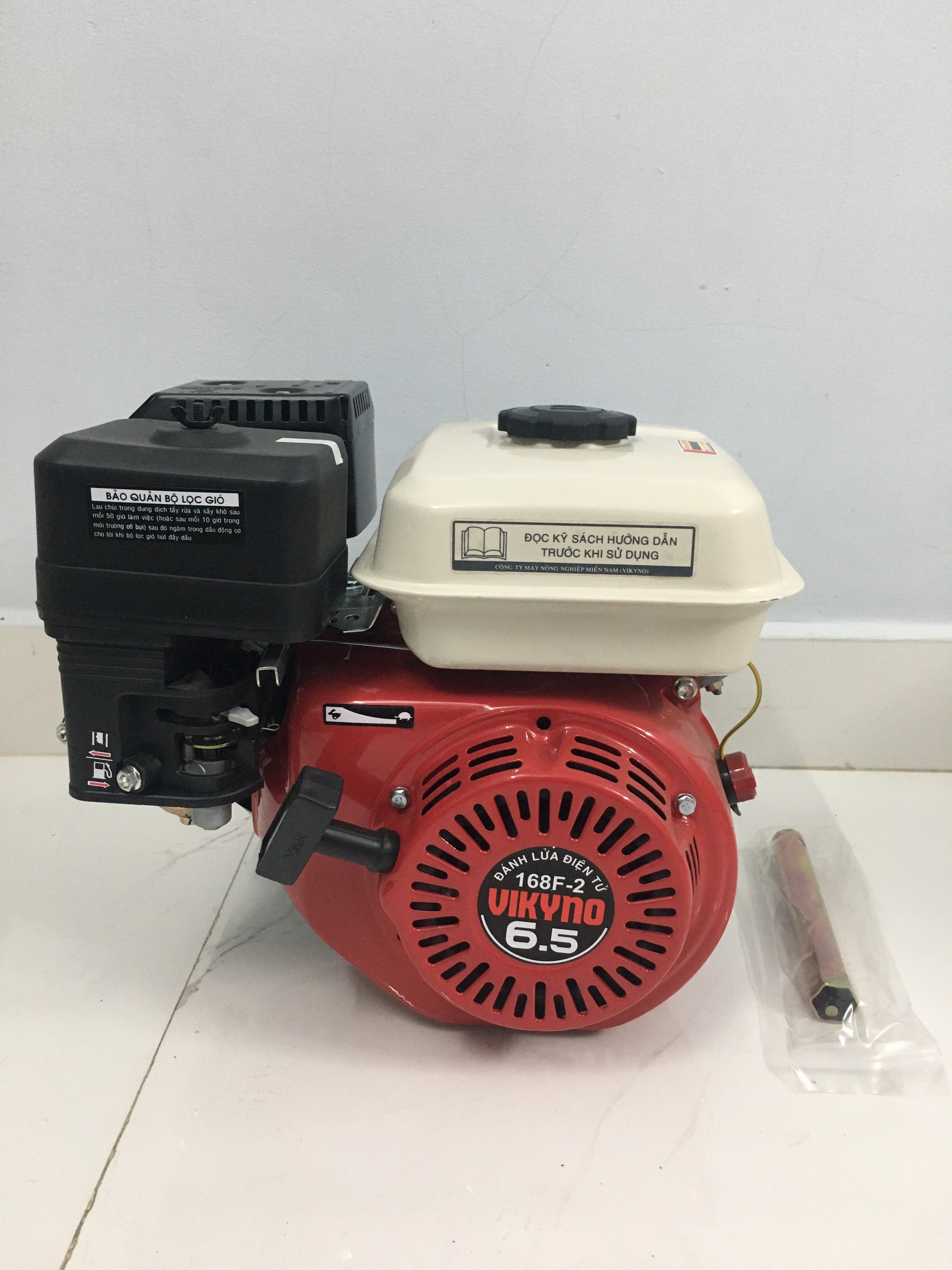 Động Cơ nổ máy xăng vikyno 168F2 6.5HP