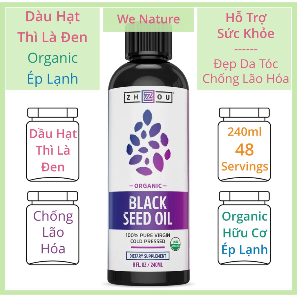 Dầu hạt thì là đen ép lạnh - 240ml - black cumin seed oil - sản phẩm rất được ưa chuộng trên thị trường khách yêu trải nghiệm thử nhé sản phẩm tốt chất lượng cao