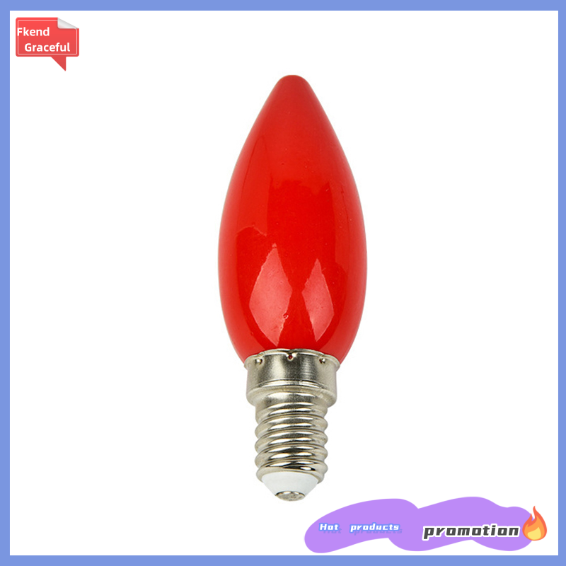 Fkend 1PC led altar bulb E12/E14 Red candle Buddha lamp Temple decorative lamp