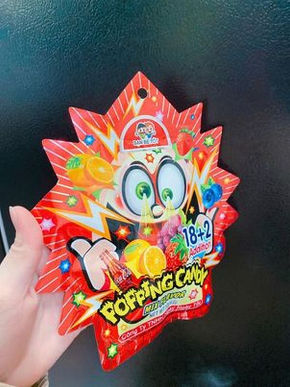 Kẹo nổ popping candy trái cây - ăn là ghiền