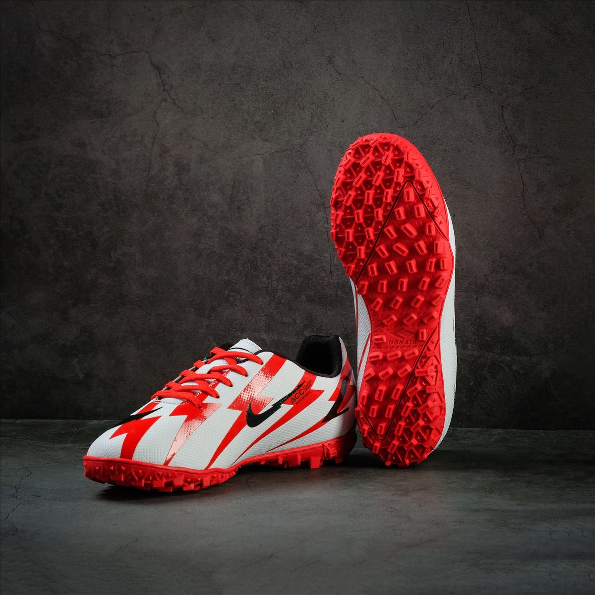 Giày Bóng Đá Trẻ Em Mercurial Super CR7 Trắng Đỏ [Có Video Thật].