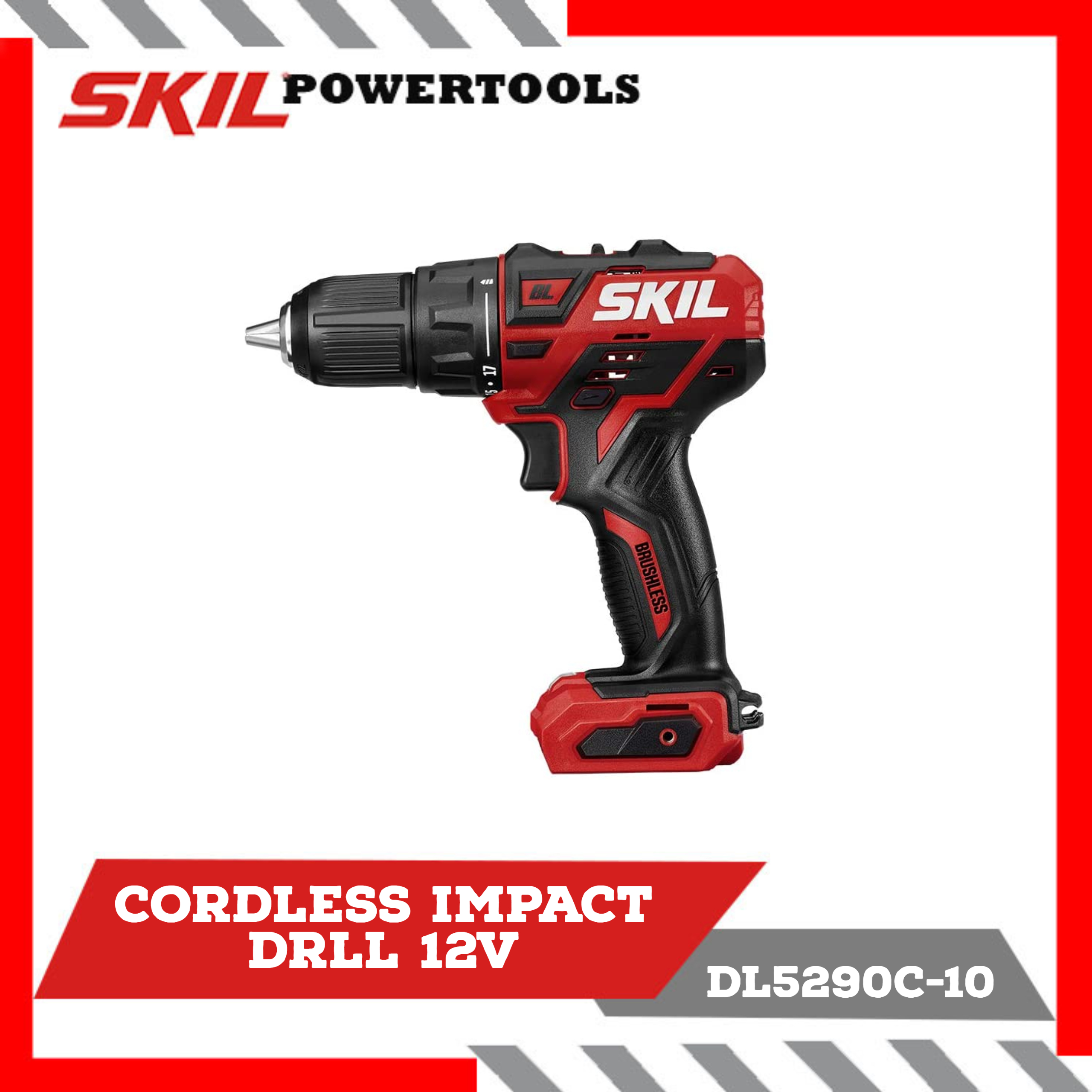 SKIL PWRCore 12 Brushless 12V 1/2 Inch 