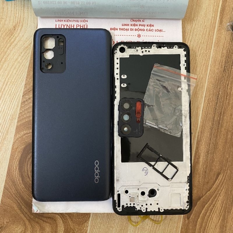 Vỏ Oppo Reno 6Z 5G full có khay sim kính camera