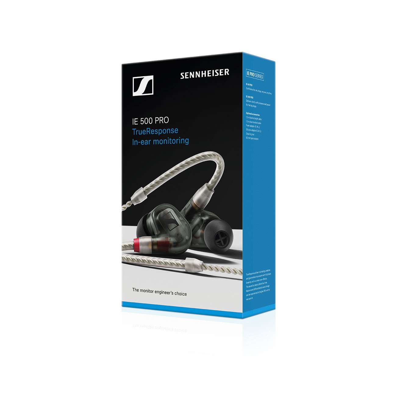 AUTHORIZED DEALER: Sennheiser IE 500 PRO SMOKY BLACK AUTHORIZED DEALER: Sennheiser IE 500 PRO SMOKY BLACK