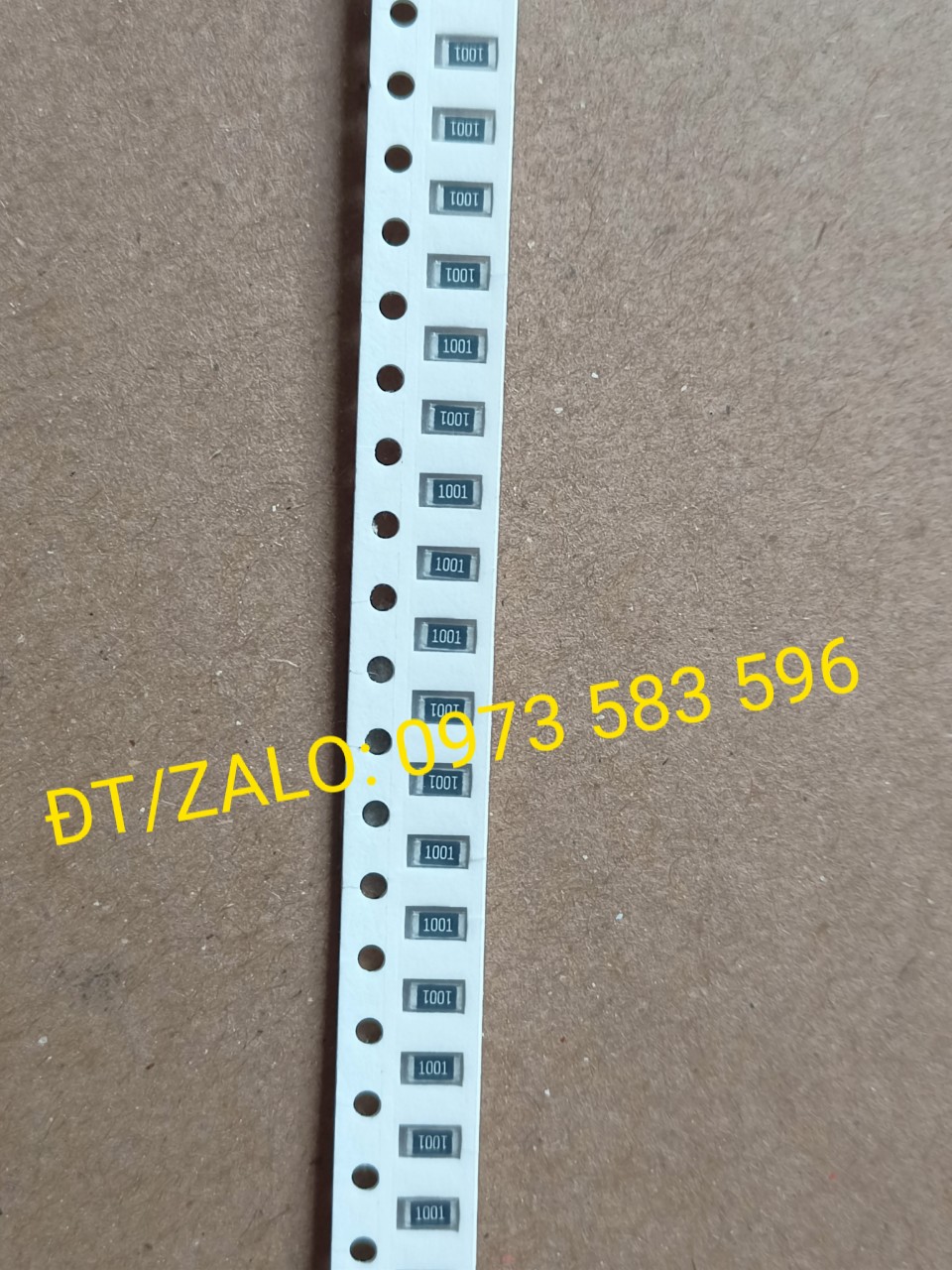 Điện trở dán 1001 1kω 1206 1/4w