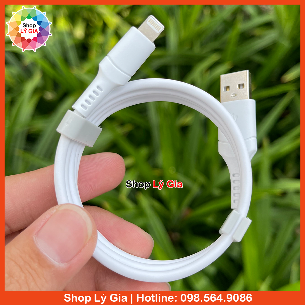 Cáp sạc USB to Lightning cho iPhone/iPad | Thương hiệu Rock