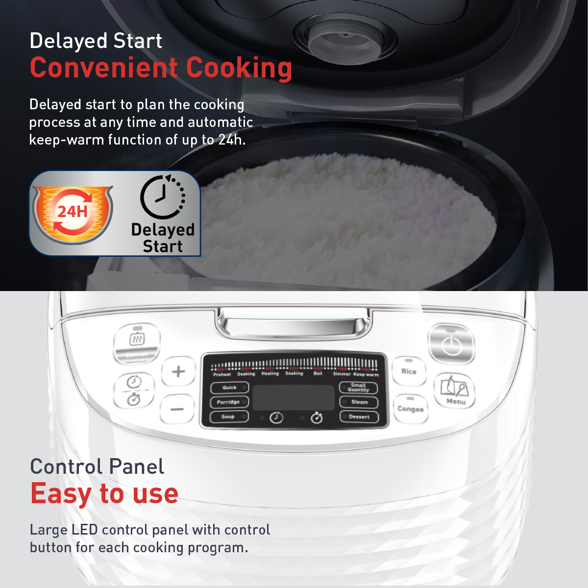 tefal daily rice cooker fuzzy logic 1.5 l rk7401