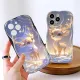 UCUC for Realme 7 Narzo 20 Pro Back Cover Mini Deer Cream Texture Wavy Edge Soft Silicone Phone Case. 