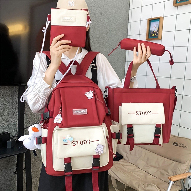 Balo 4 món thời trang sinh viên học sinh - Study