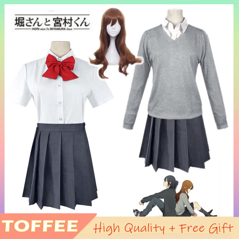 Horimiya Miyamura Izumi School Uniform Cosplay Costume For Sale