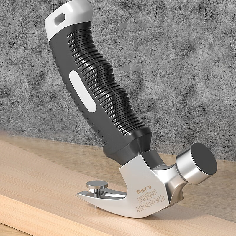 Small hammer mini claw hammer nail hammer woodworking hammer hammer tool household multi-functional all-in-one nail hammer wooden handle