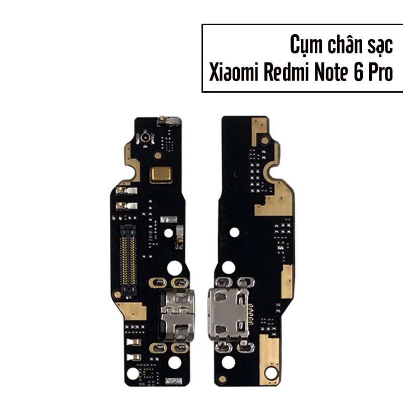 Cụm Chân Sạc Xiaomi Redmi Note 6 Pro bảo hành đổi mới