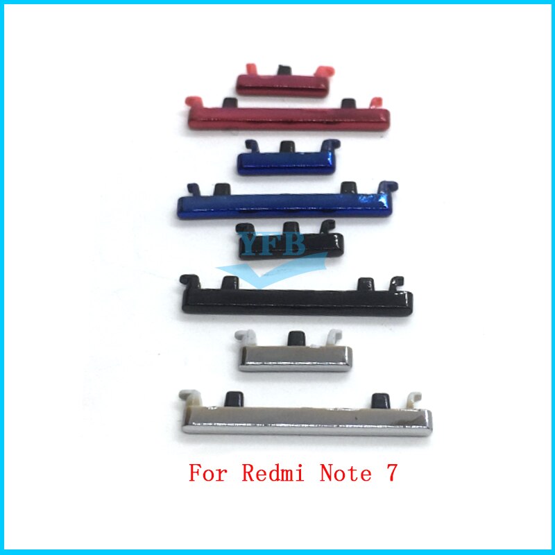 For Suitable For Xiaomi Redmi Note 6 7 8 Pro Power Button ON OFF Volume Up Down Side Button Key