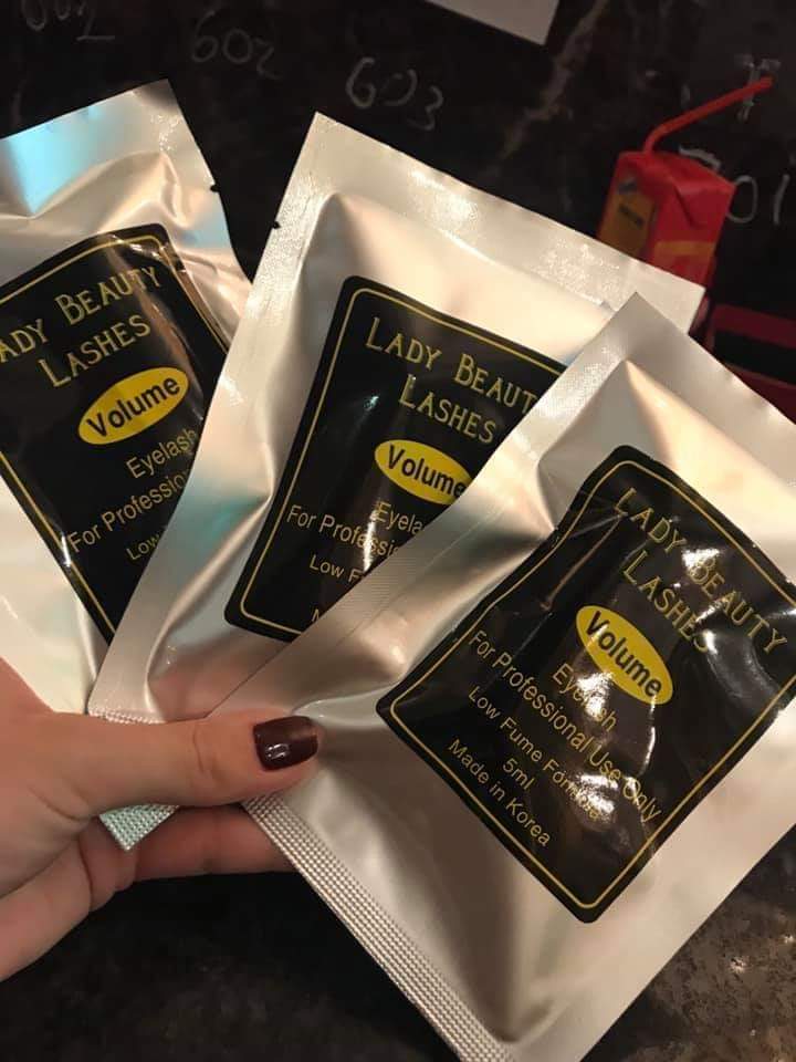 Glue Lady beauty Lashes eyelash extensions