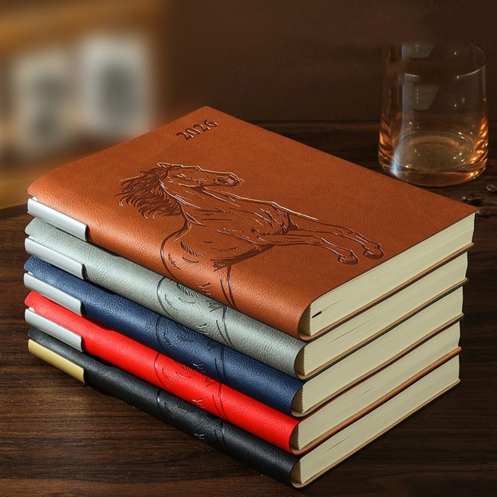 Diary Notepad 365 Days Per Day 2026 Schedule Notepad Year of The Horse ...