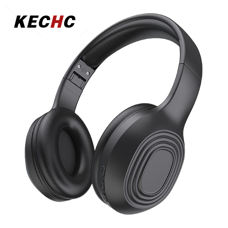 KECHc A28 Noise Canceling Headset Wireless Headset With Built-in Microphone Folding Over Ear Computer Headphones