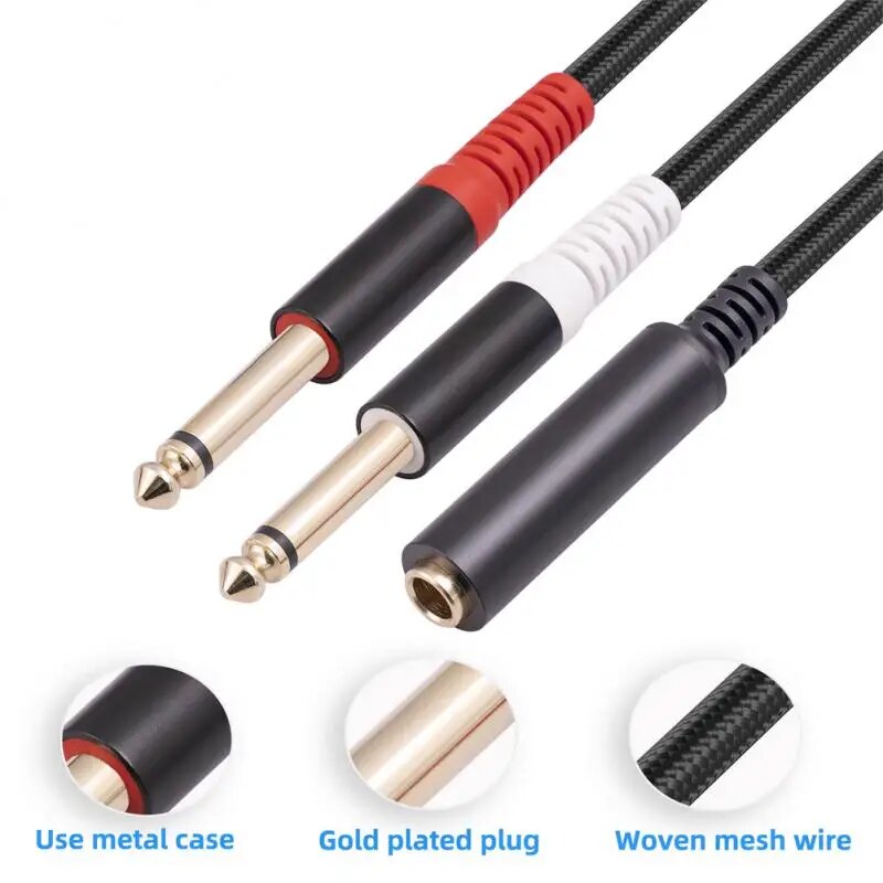 Male Cable Trs 35 Jack, Trs 6 35mm Jack Cable