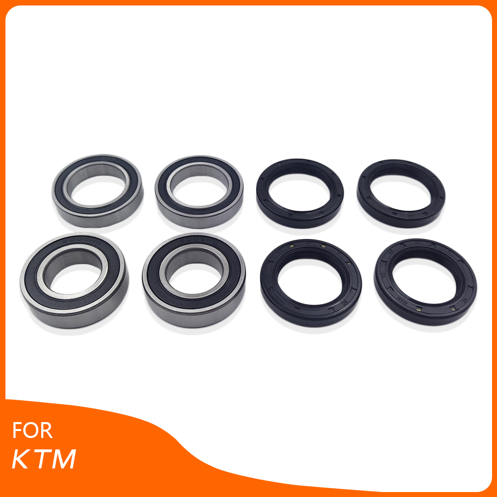 【Big-promotion】 Motorcycle Front Rear Wheel Hub Bearing Seal Kit 6906/6005 For KTM EXC SX XCF MXC HUSQVARNA TE FC FE 250 450 525 TC125