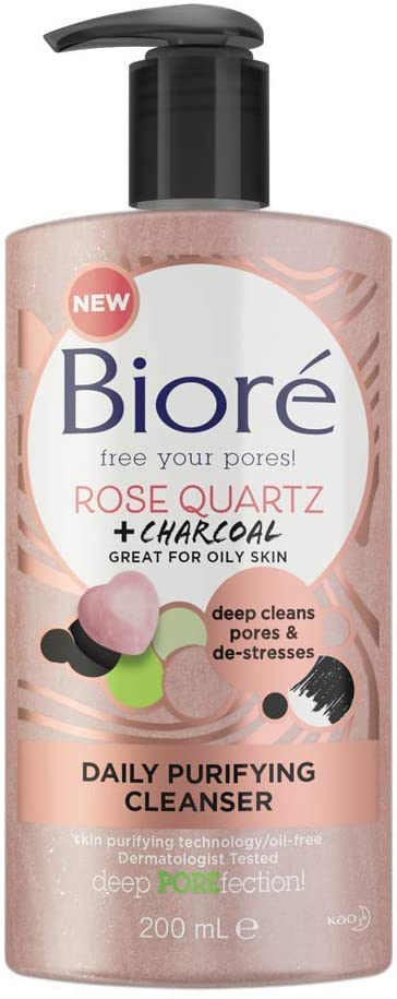 bioré rose daily purifying cleanser