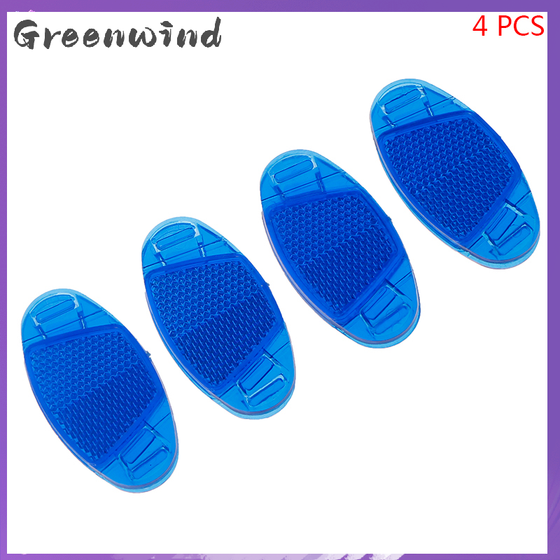 Greenwind 4 chiếc đèn Phản Quang Nan Hoa Xe Đạp vành phản quang an toàn cho bánh xe đạp 3 màu