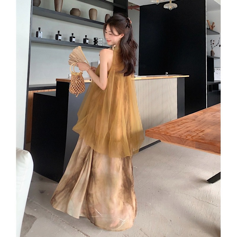 Đầm xòe cổ phong Cocoo Dress