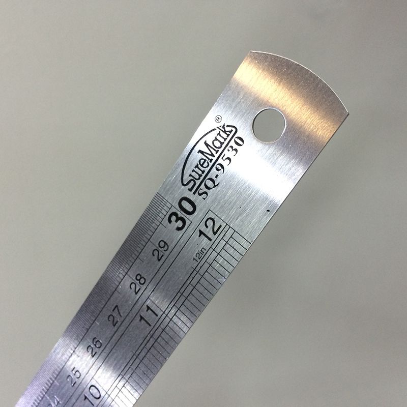 Thước sắt SureMark cao cấp 15cm, 30cm