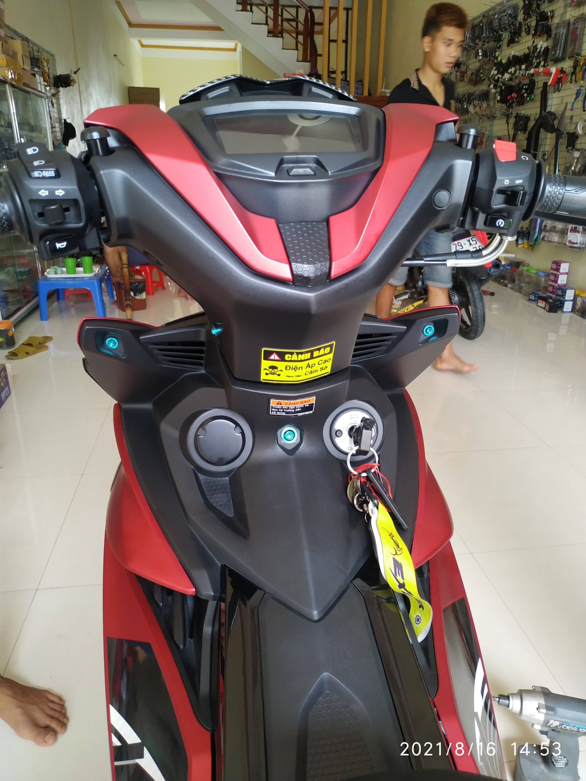 ỐC TITAN GR5 6LY20 GẮN XE MÁY