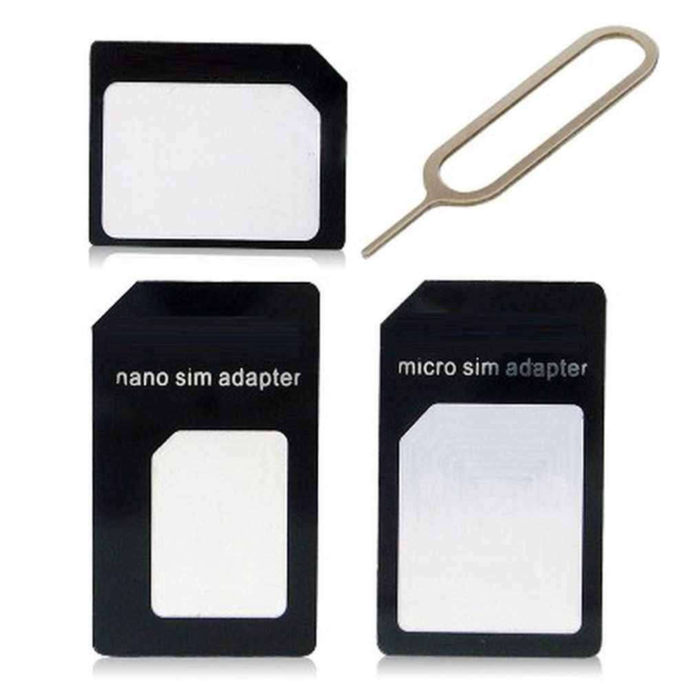 SIM Card Adapter, Nano Sim Adapter/Micro Sim Adapter/Needle/Storage Sheet  Sim Card Holder