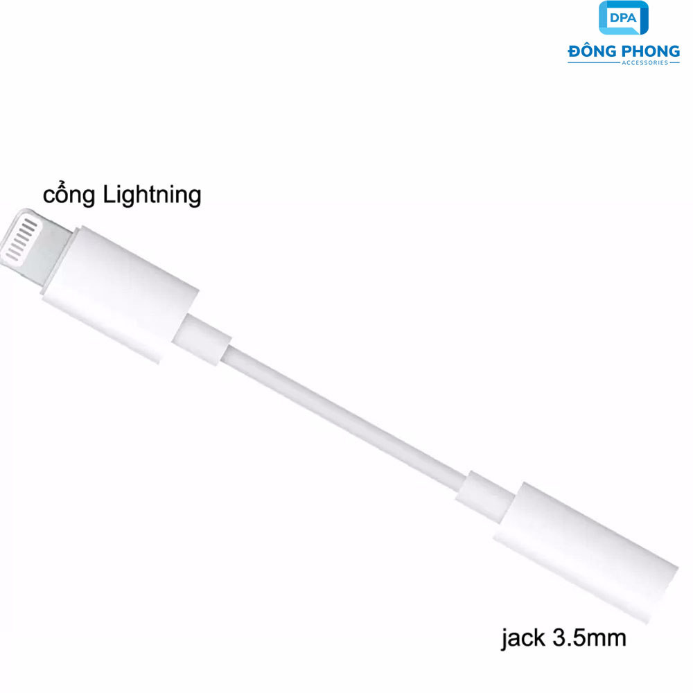 Jack Chuyển Cổng Lightning Sang 3.5mm iPhone Zin Bóc Máy