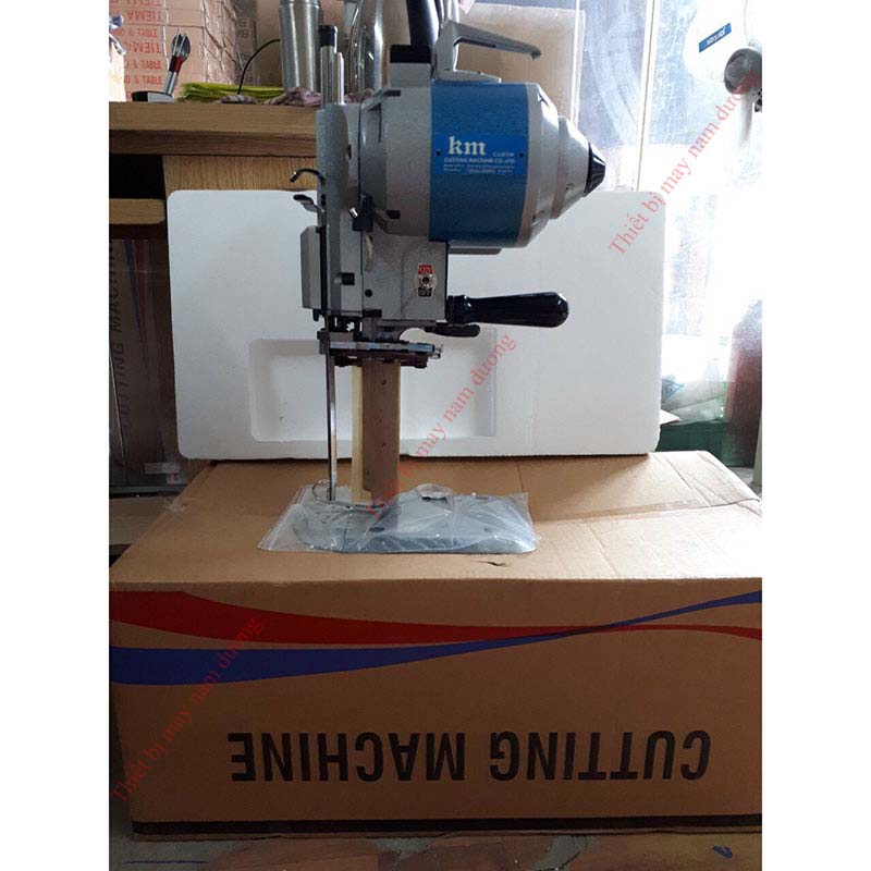 Máy cắt vải đứng KM xanh 8 inch