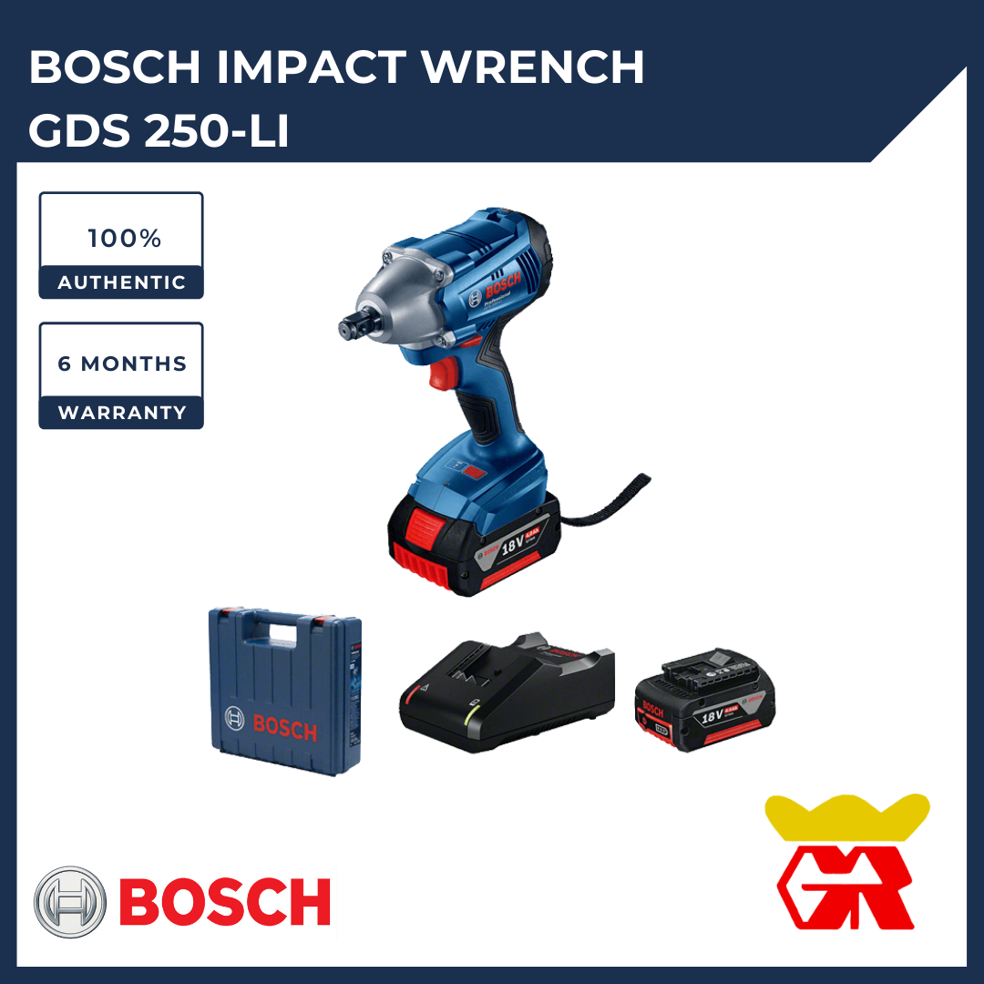 Bosch Cordless Impact Wrench GDS 250 LI Lazada PH