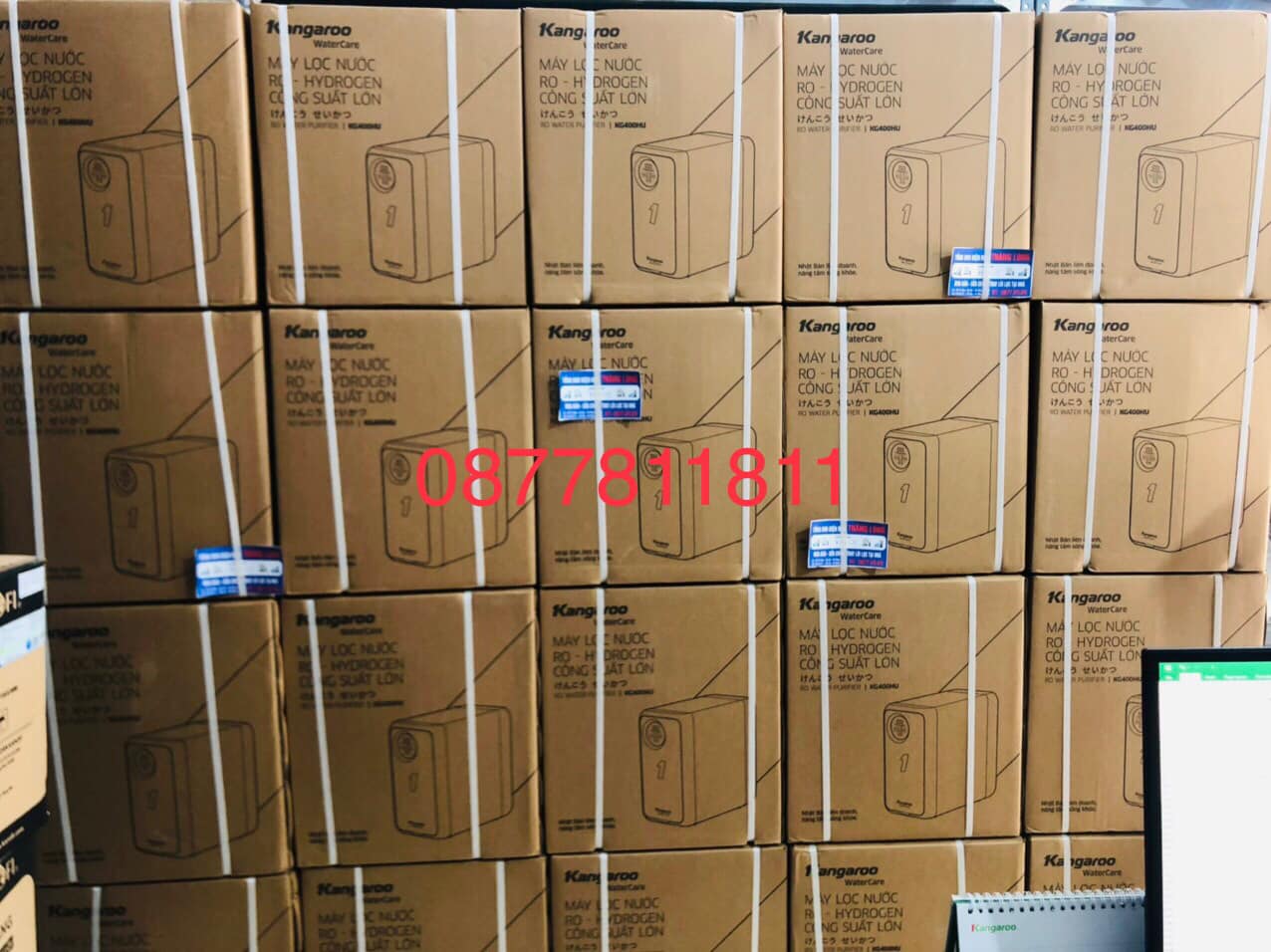 Kangaroo Hydrogen Kg400Hu Water Purifier - Installed