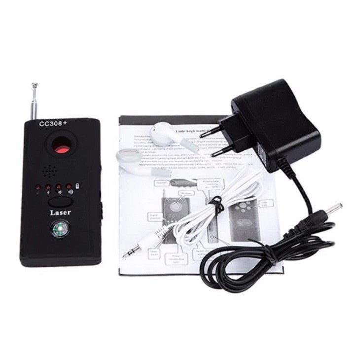 Máy dò camera CC308 - Thiết bị dò máy ghi âm - camera CC308+