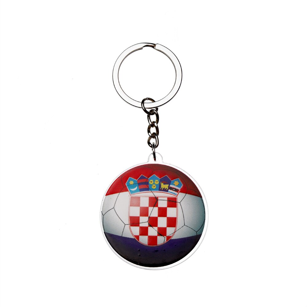 World National Flag Keychain Europe Country Flags Keychains Spain