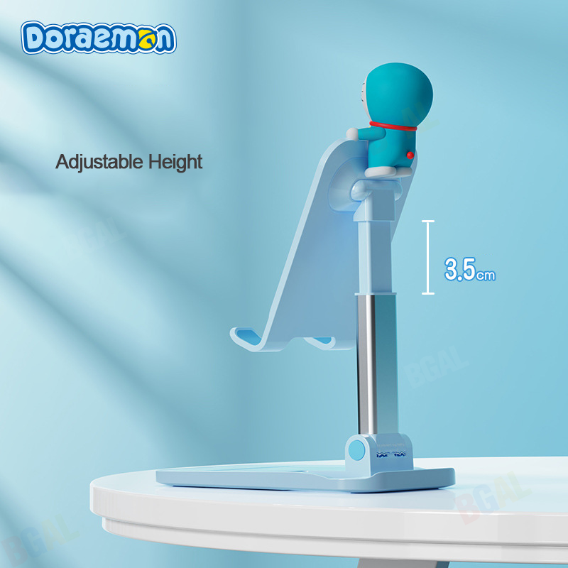 100% Authentic Doraemon Phone Holder Foldable Phone Stand Multi-angle Rotatable Adjustment RPH0980